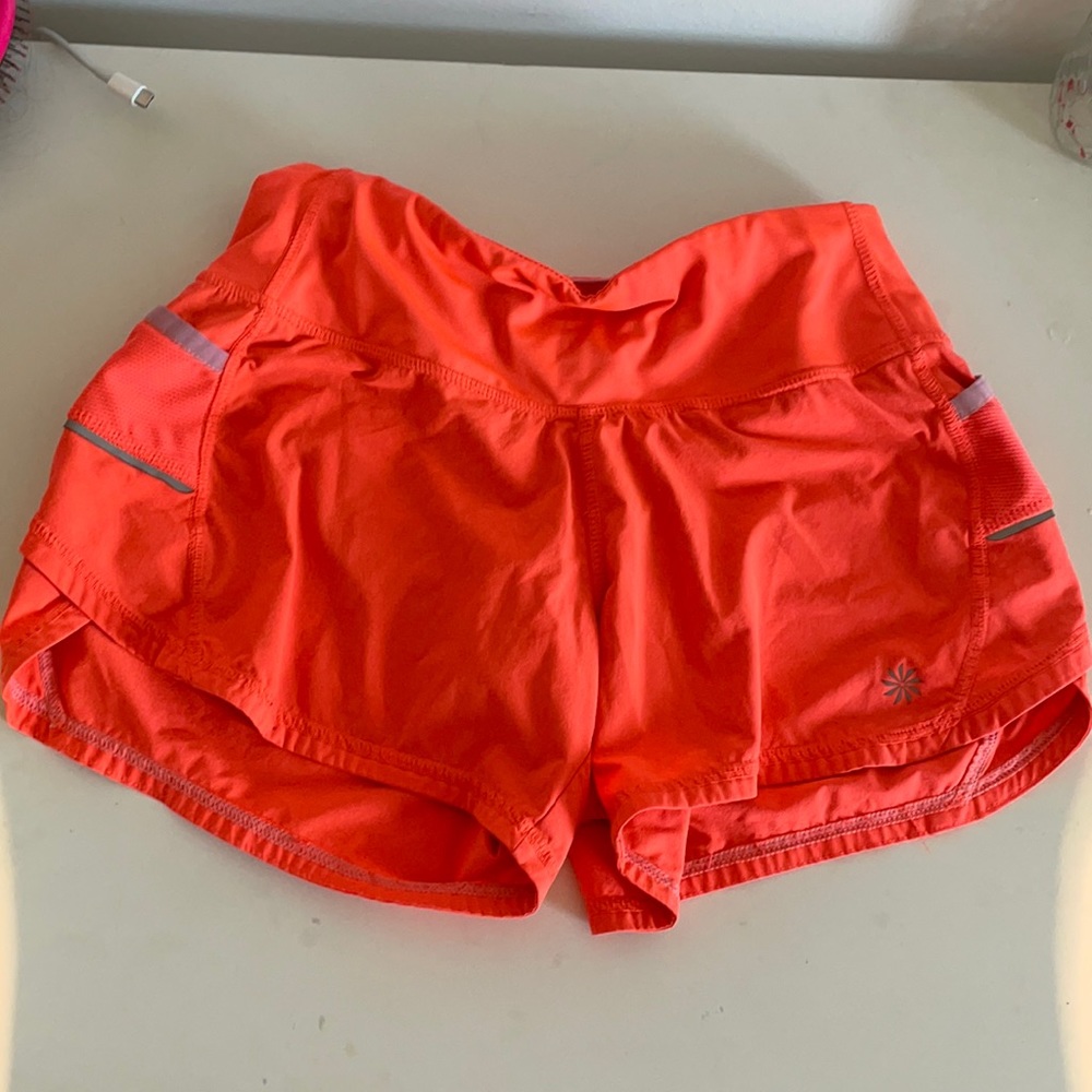 hot pink athleta shorts